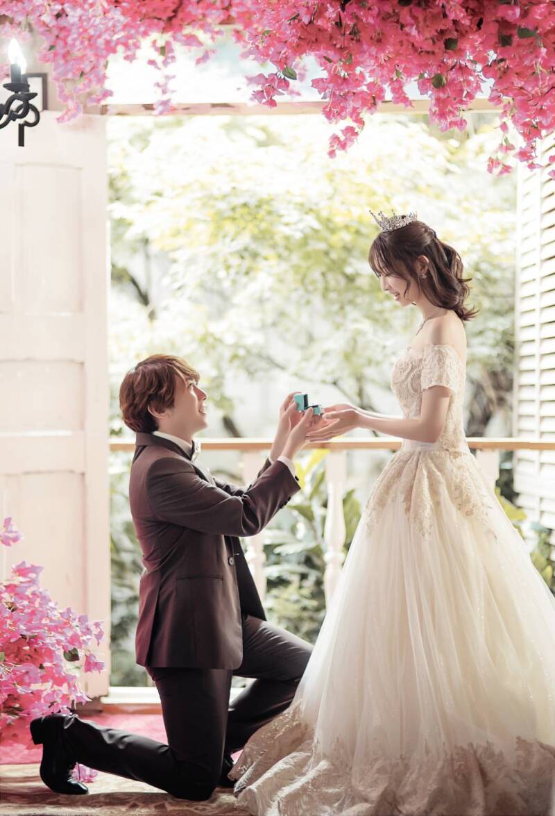 プロポーズシーン