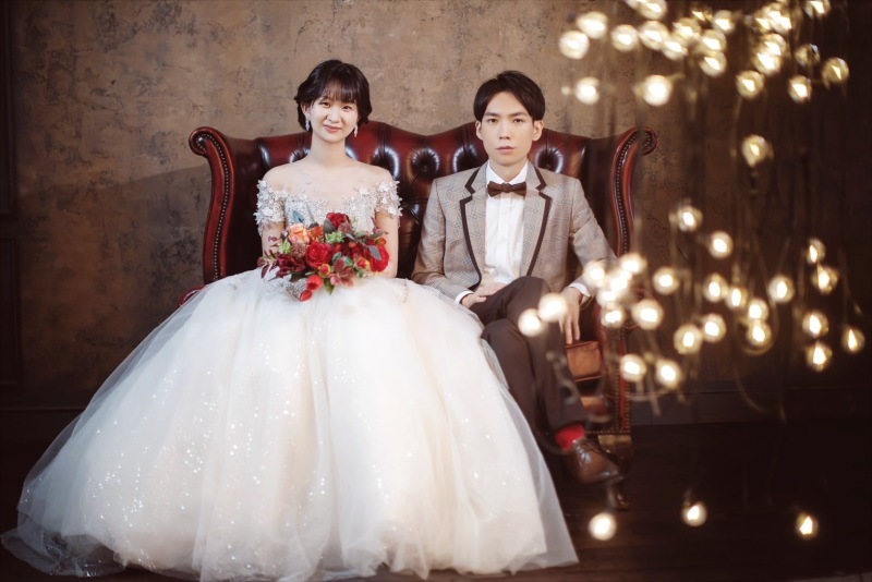 ボリュームドレスで♪