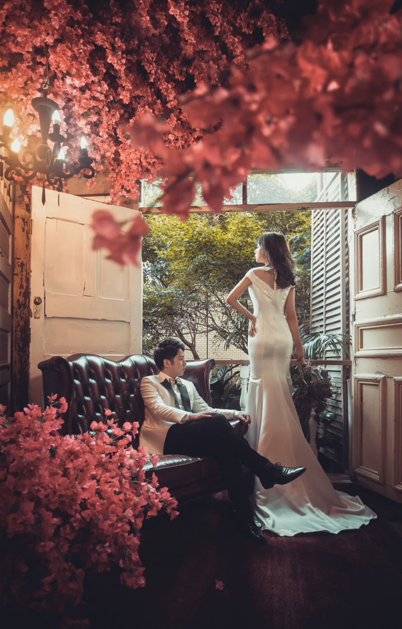 カラーチェンジで、秋の雰囲気のお写真に