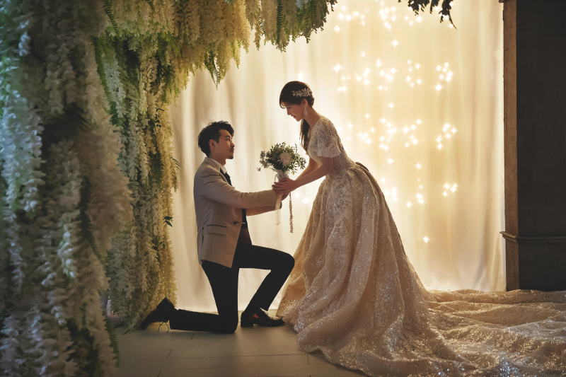 お花でプロポーズ♡