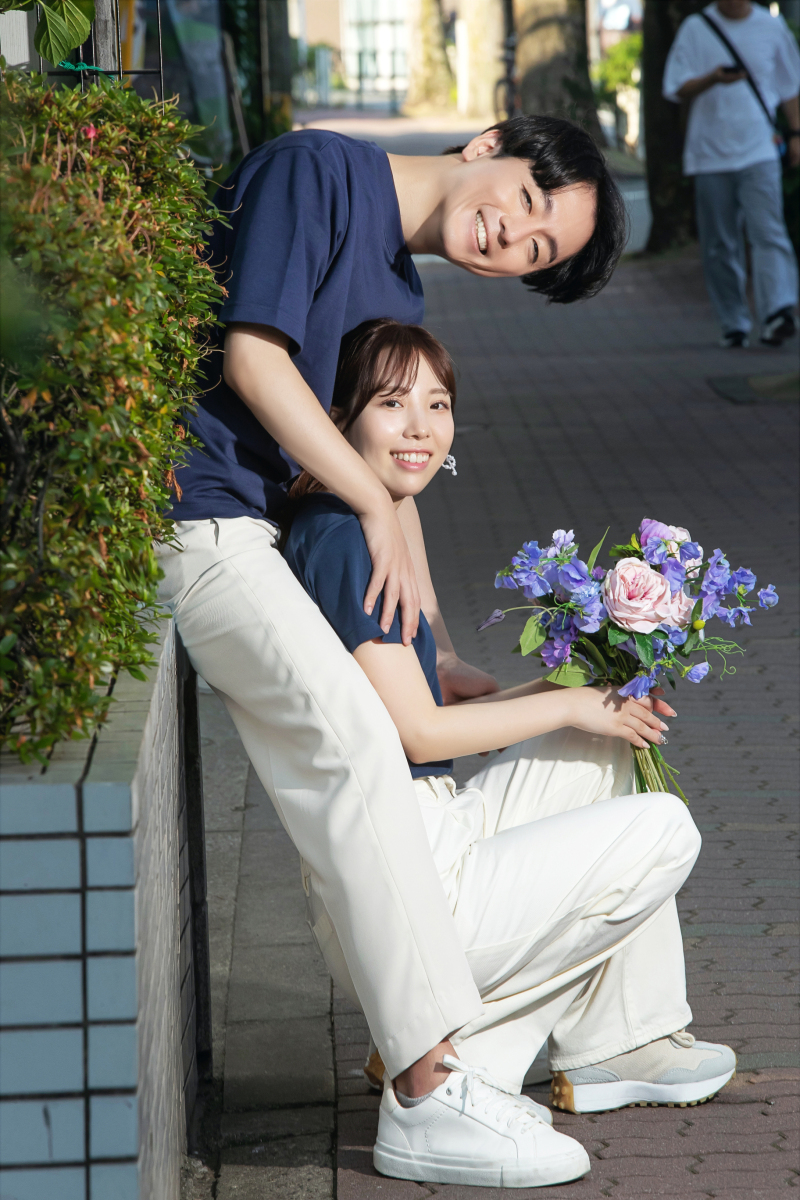 カジュアル撮影開始!