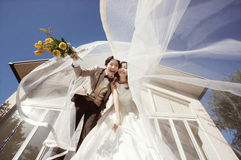 ベールに包まれて♡