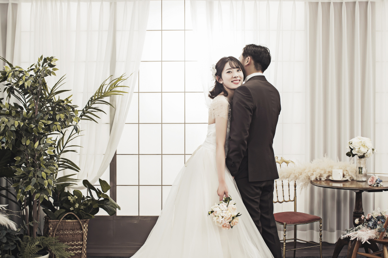 肩にもたれかかって