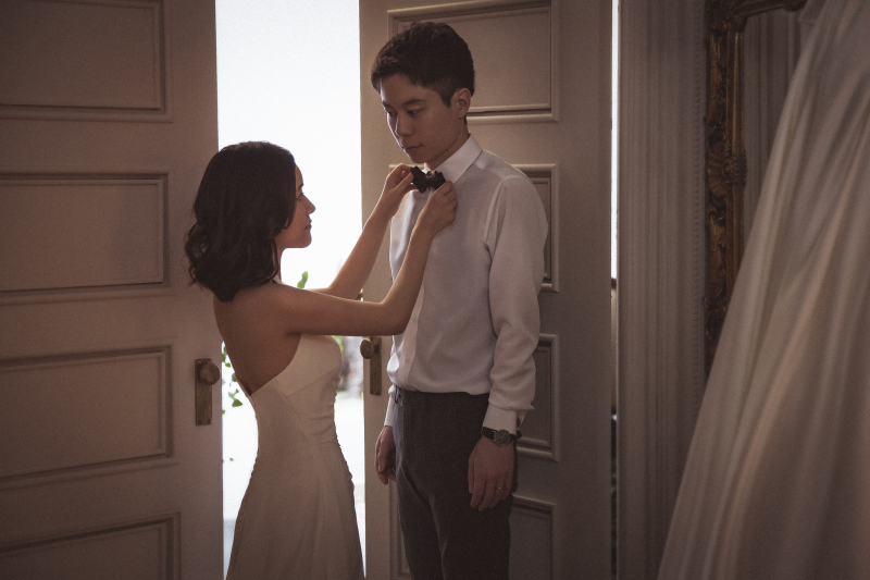 ドレスチェンジでドラマチックに