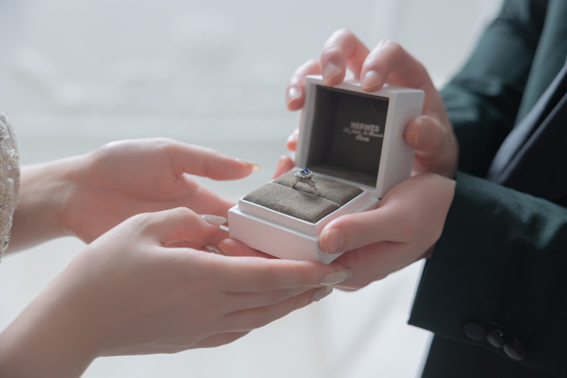 指輪ショット♪