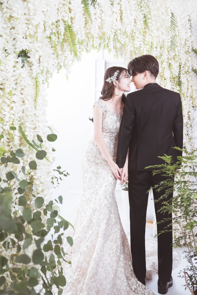 白いお花と・・・