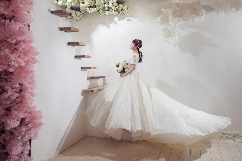 階段でのシーン♡