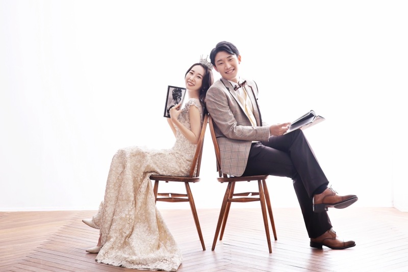 背中合わせで♡