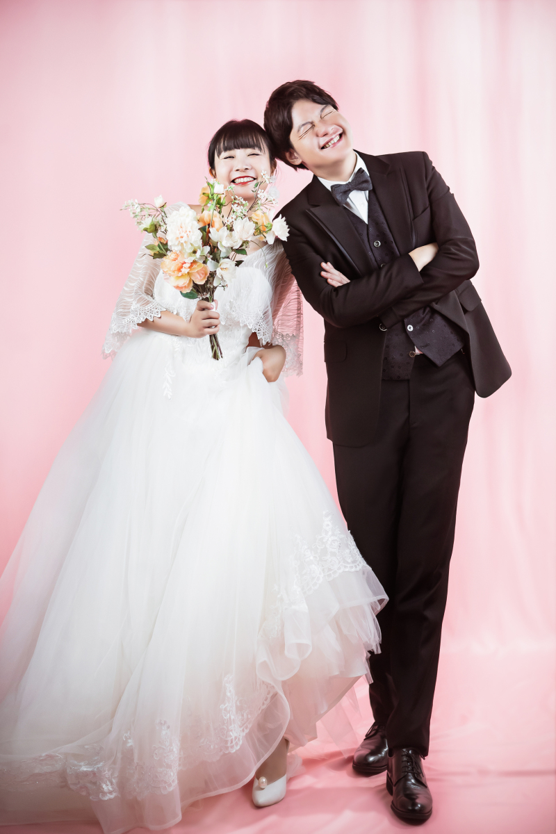 ピンク背景にも!