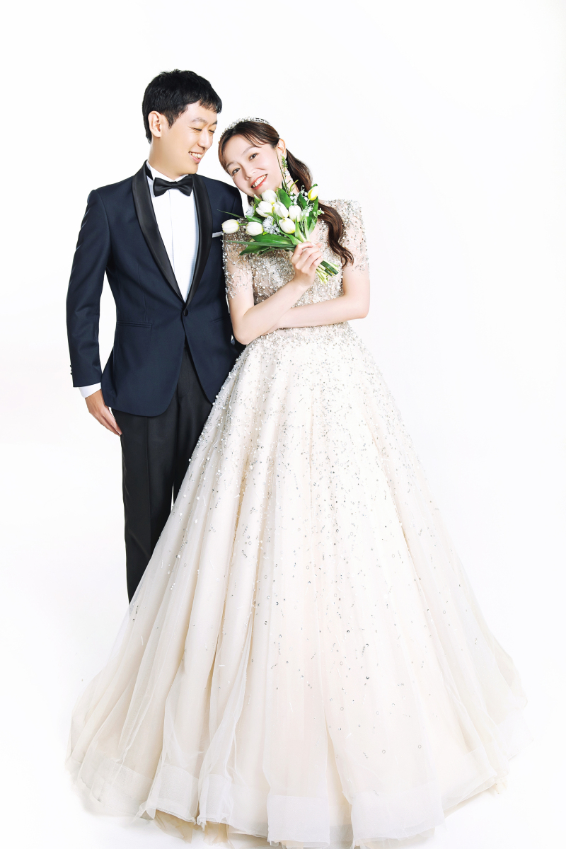 ドレスで基本ショット