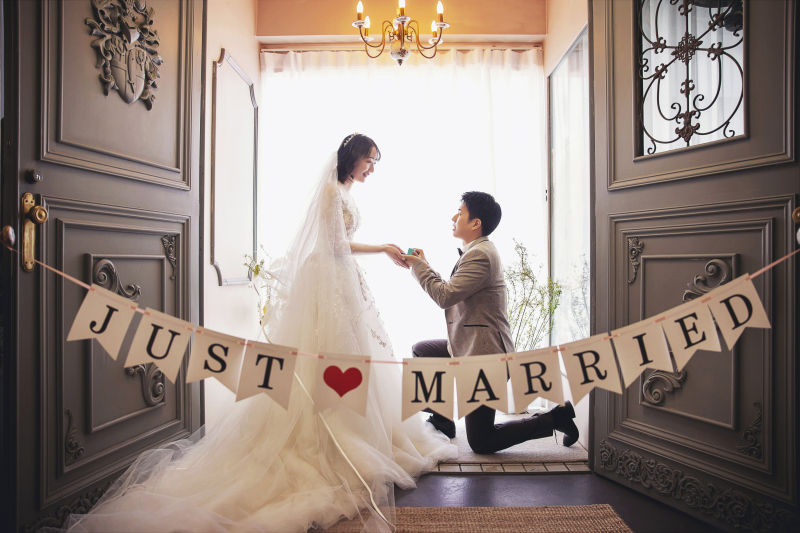 プロポーズシーン