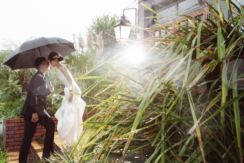雨の日のロケーション♡