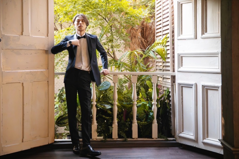 新郎様のソロショット♡