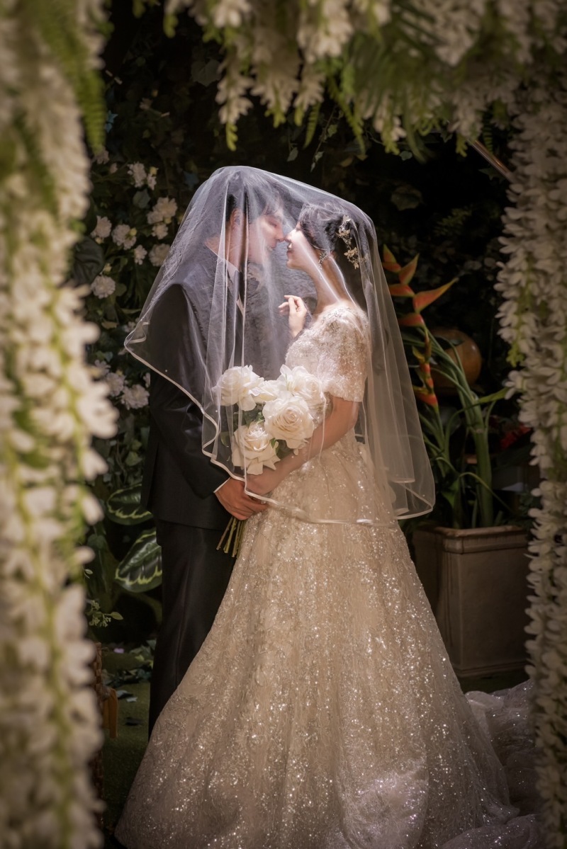 白無垢とボリュームドレス