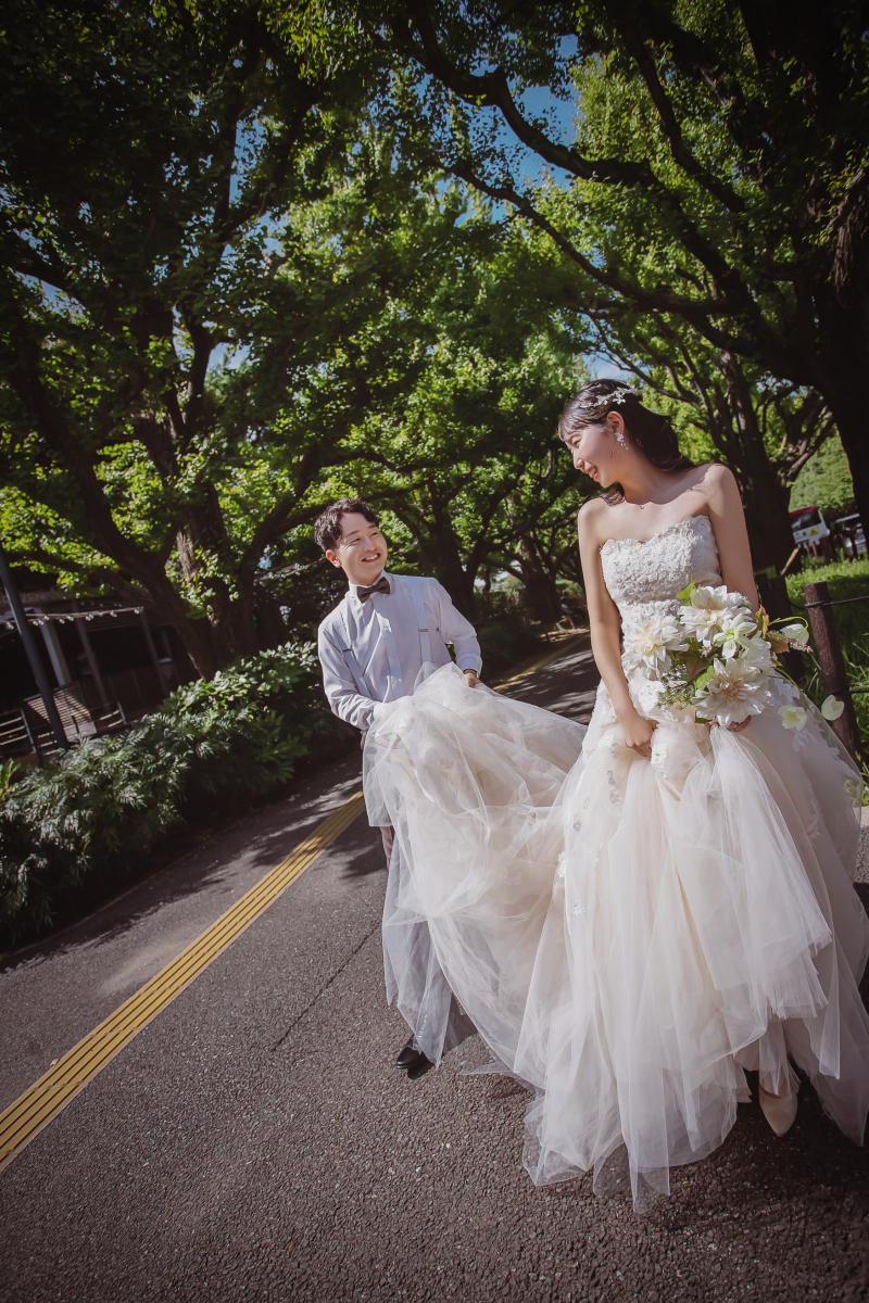 お二人だけのショットも