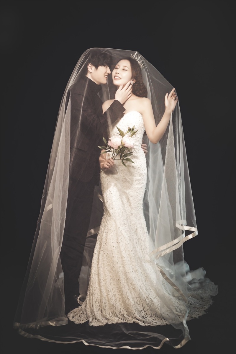 ふたりでベールの中に入って