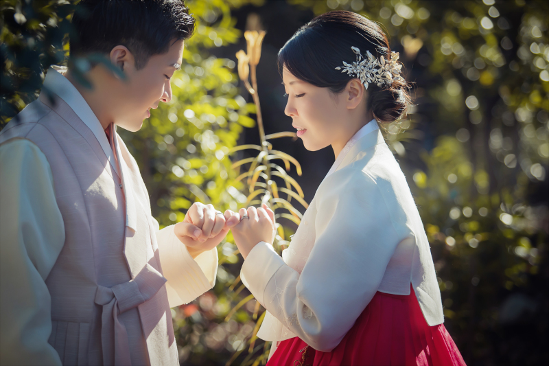 韓服＆ドレス撮影