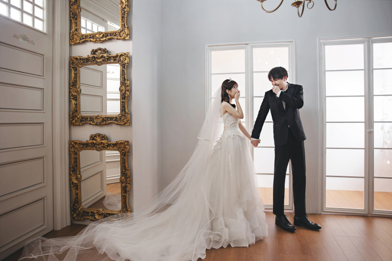 シンプルなショットも