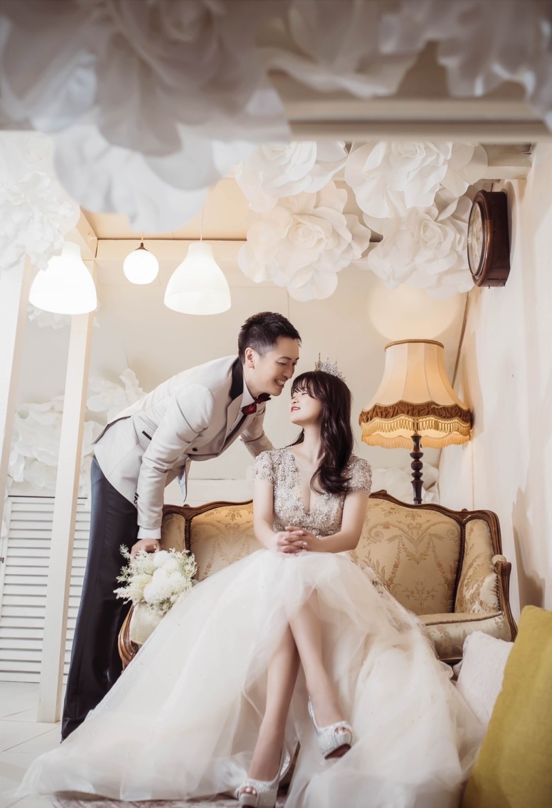 ソファーに座って♡