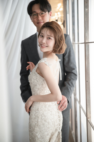 新作韓国ドレスも追加料金無しでお選びいただけます♪