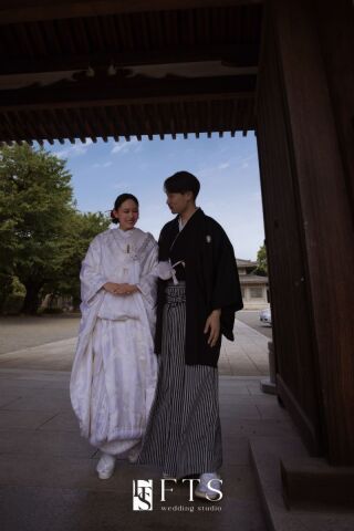 【和洋１着プラン】和装１着（寺院ロケーション）・洋装１着（スンス or ファーストスタジオ）