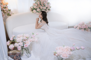 【シエルソロプラン】ドレス１着・シエルスタジオ撮影