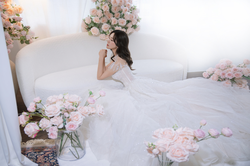 【シエルソロプラン】ドレス１着・シエルスタジオ撮影