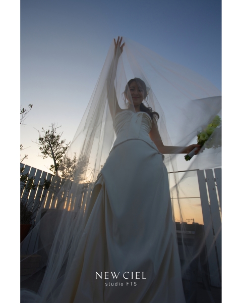 【ソロプラン】ドレス１着・New シエルスタジオ撮影