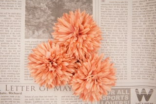 造花髪飾り(無料)