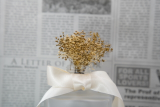 ドライフラワー髪飾り