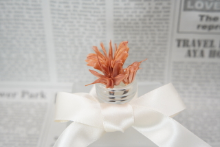 ドライフラワー髪飾り