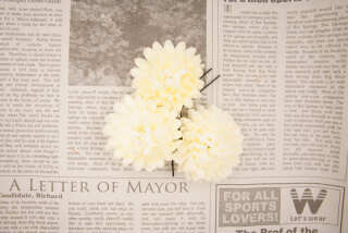 造花髪飾り(無料)