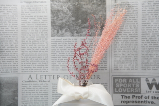 ドライフラワー髪飾り