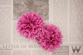 造花髪飾り(無料)