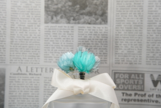 ドライフラワー髪飾り