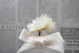 ドライフラワー髪飾り