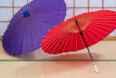 番傘(赤と紫)