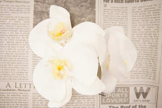 造花髪飾り(無料)