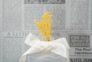 ドライフラワー髪飾り