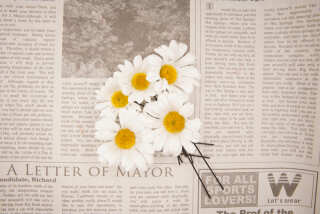 造花髪飾り(無料)