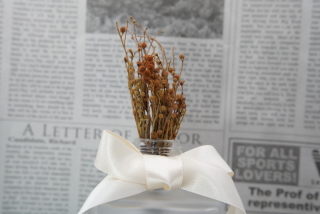 ドライフラワー髪飾り