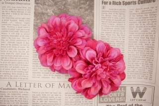 造花髪飾り(無料)