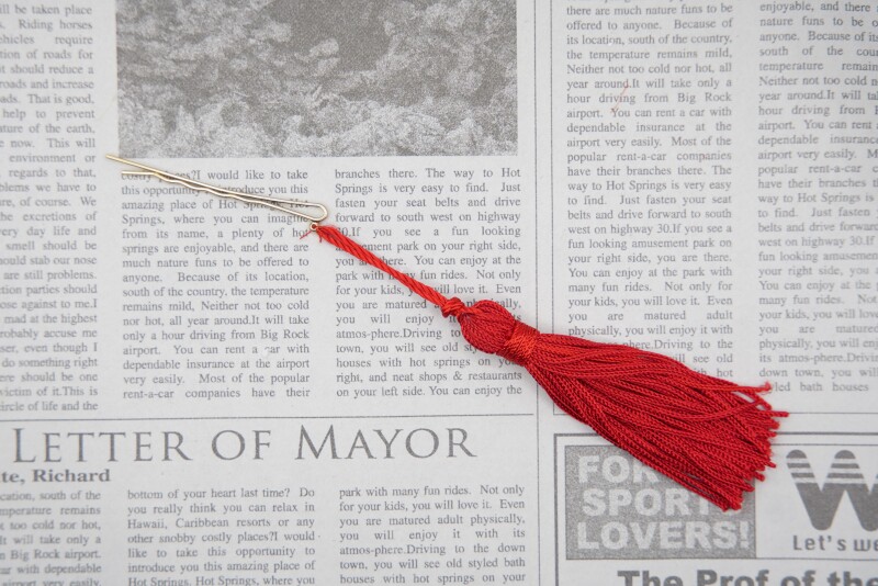 タッセル髪飾り(無料)