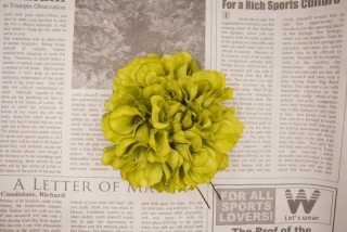 造花髪飾り(無料)