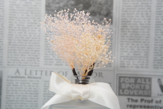 ドライフラワー髪飾り