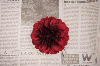 造花髪飾り(無料)