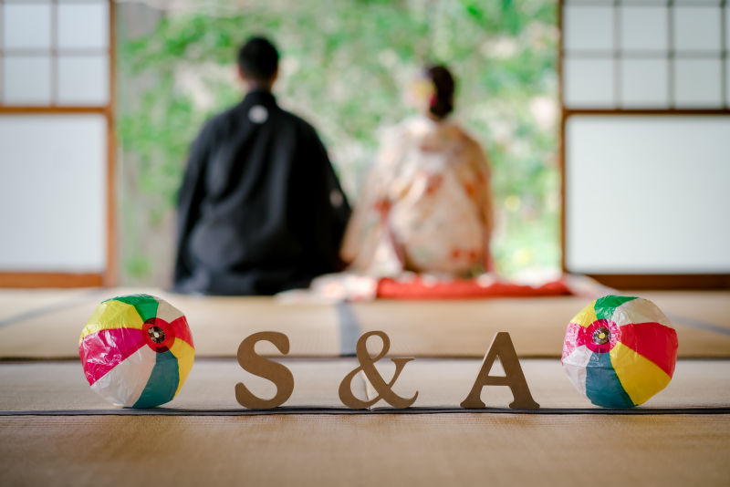 イニシャルオブジェ&times;紙風船