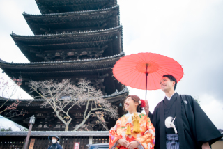 京の街並み＆紅葉