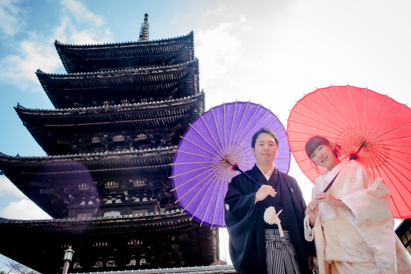 塔の真下で&hellip;