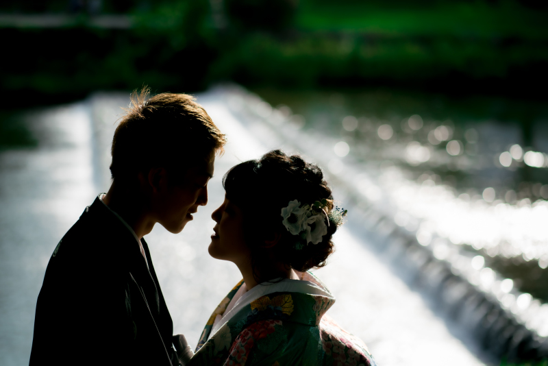 シルエットを使って